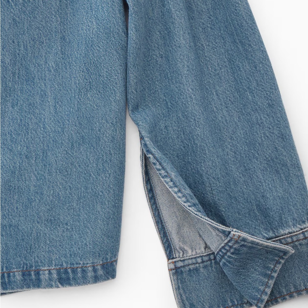 COS V-Neck Denim Top - Never Worn (Matching Pants Available) - Picture 4 of 10
